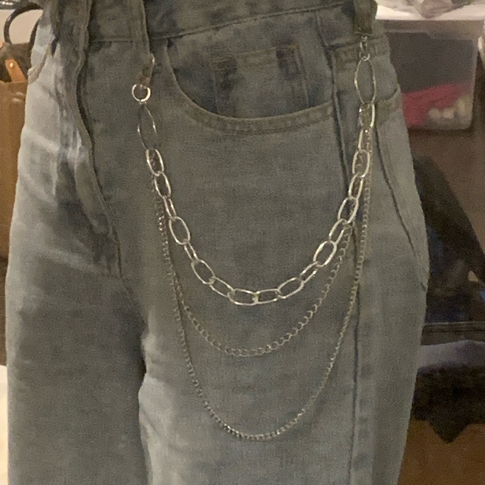 double layer pant chain